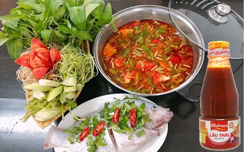 Sốt lẩu Thái Cholimex chai 280g