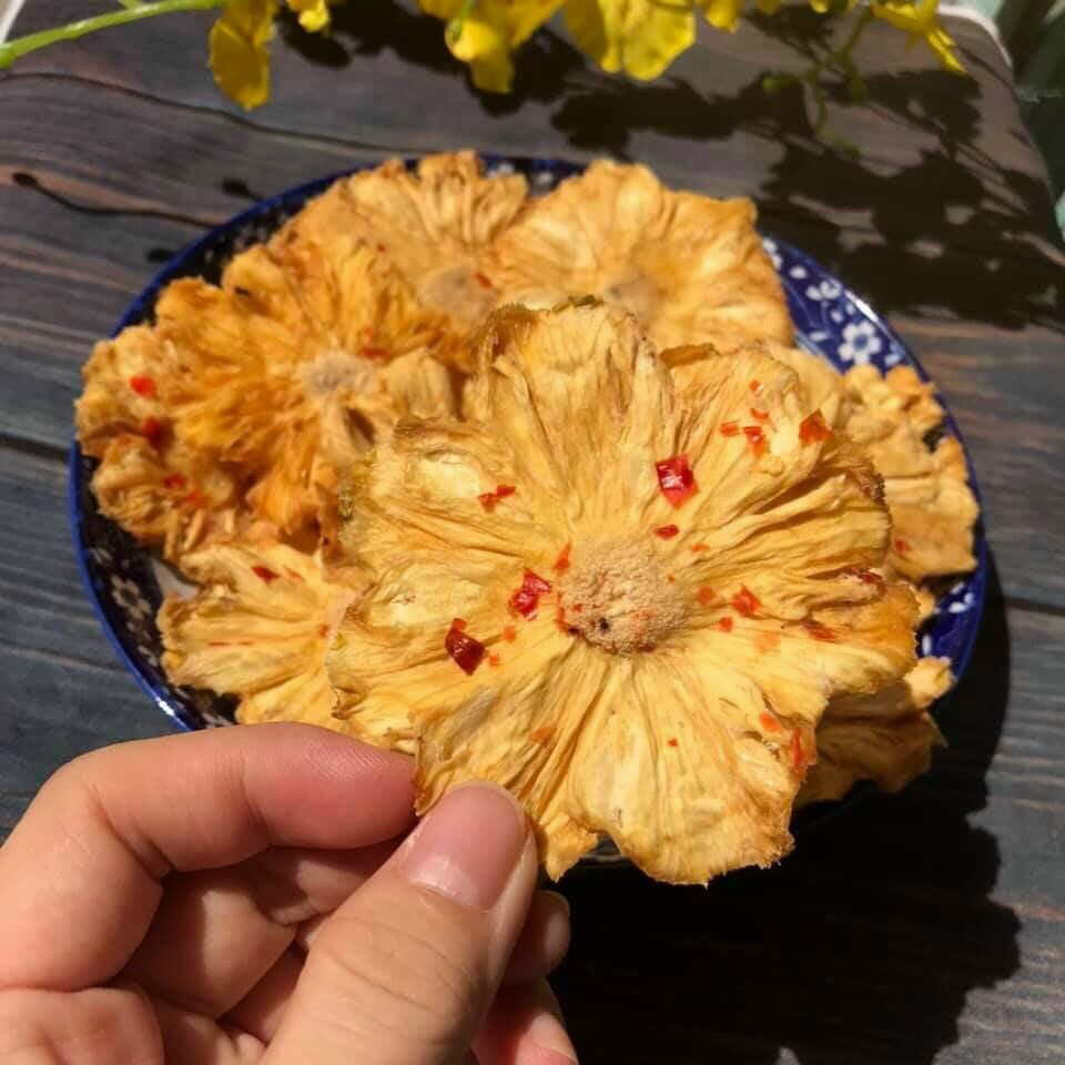 500G Thơm sấy muối ớt không đường