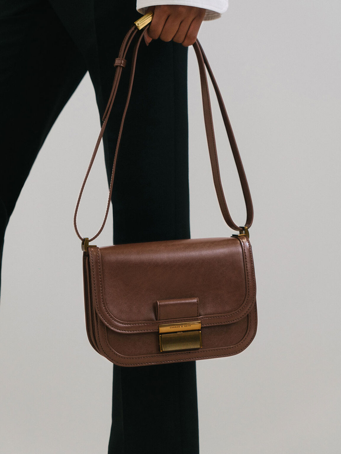 Túi Da Charlot CNK 7 Màu Siêu Cao Cấp Size 22cm (Authentic Tuồn)