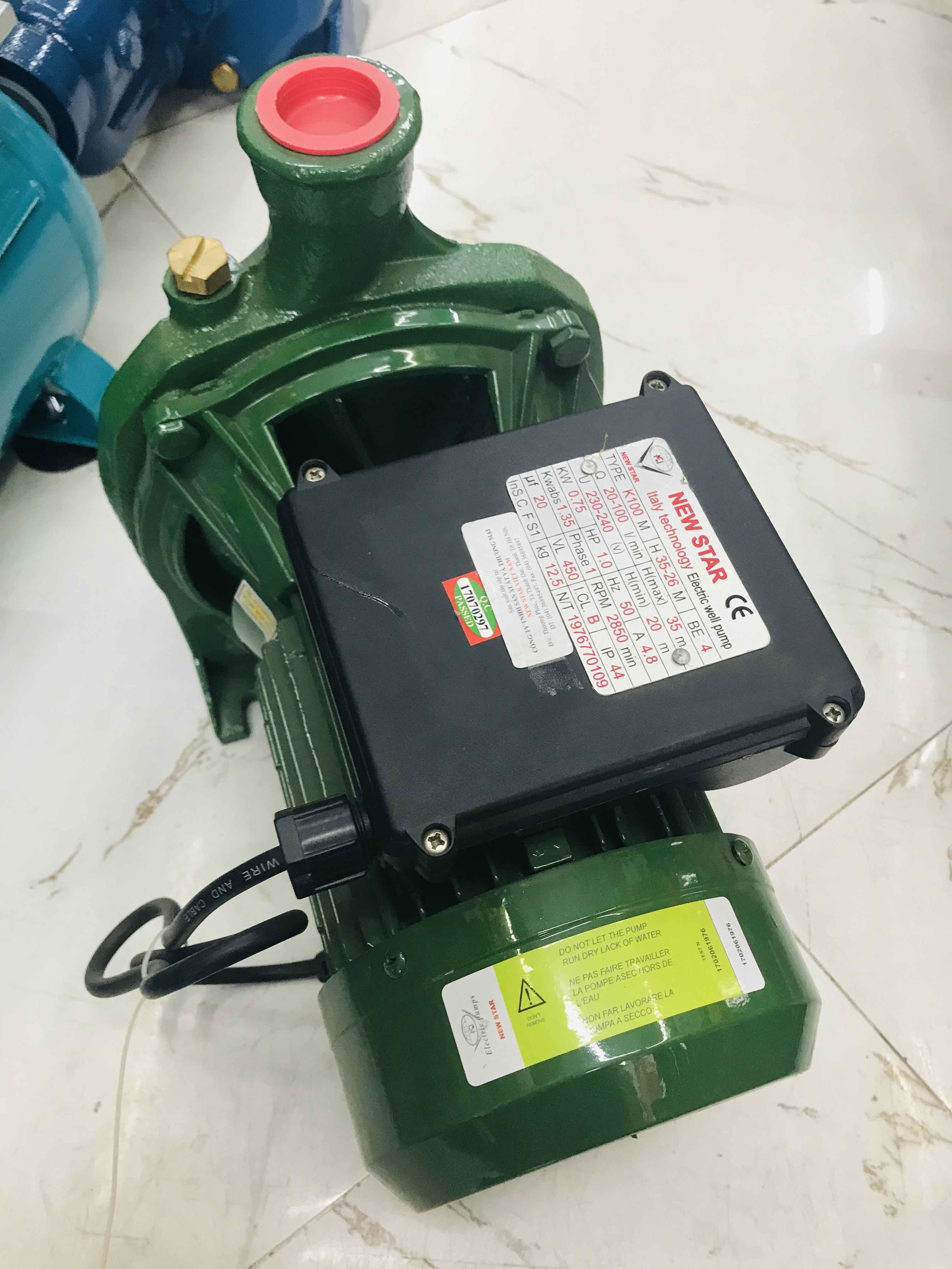 Máy bơm ly tâm Newstar 750w 1HP