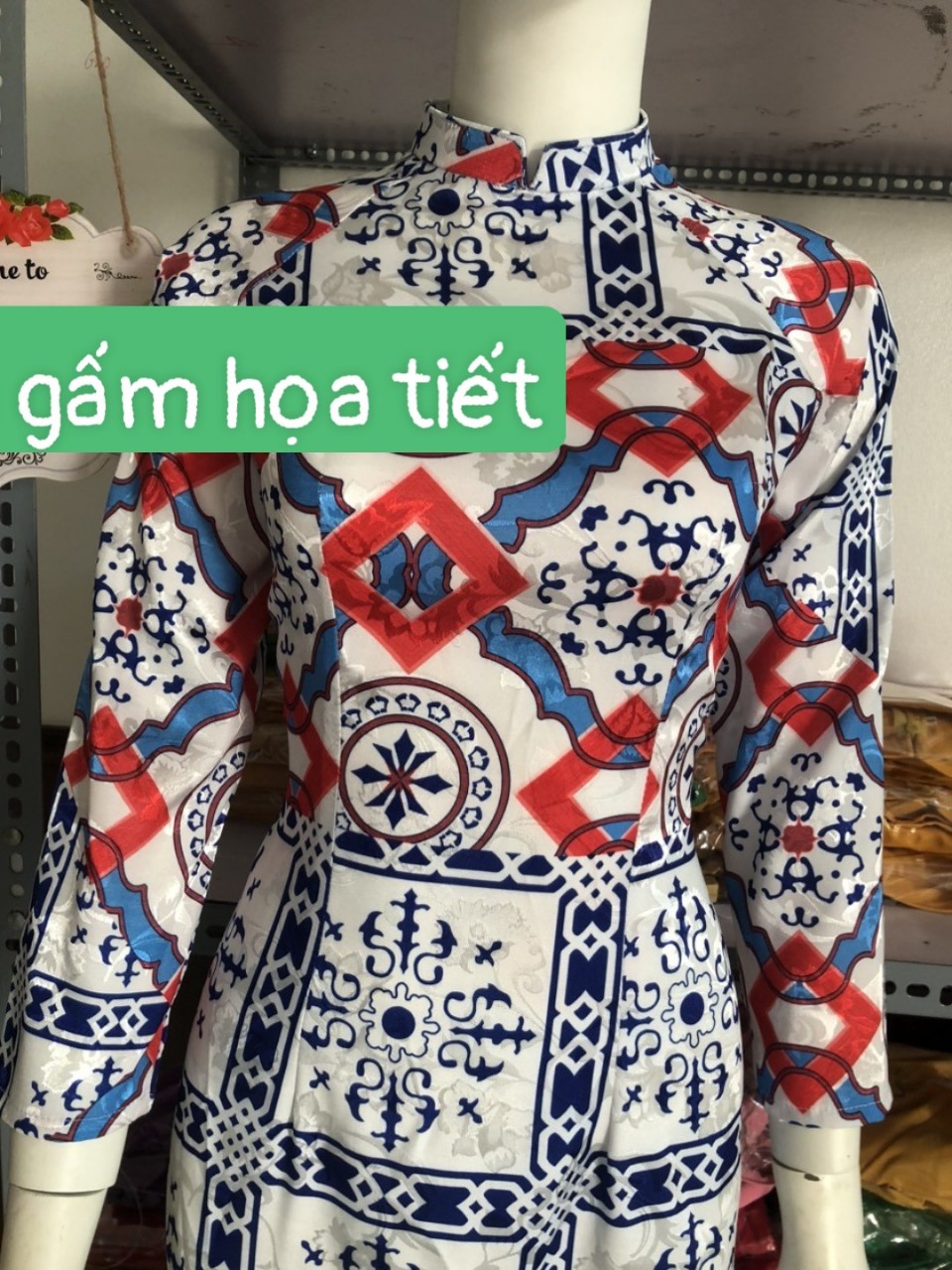 Bộ áo dài tây thi dáng suông cao cấp