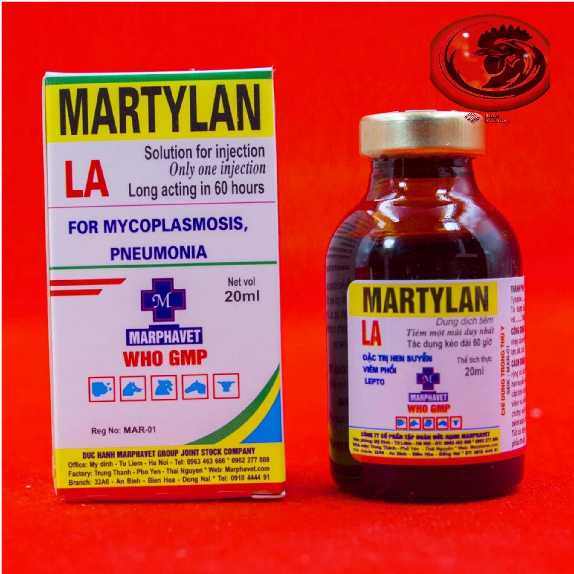 Martylan khò khè cho gà đá