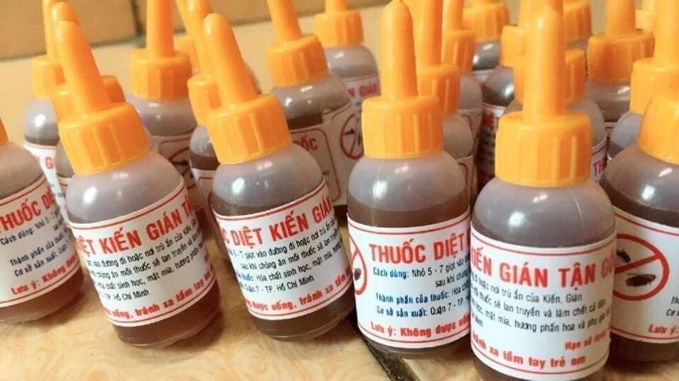 [Sản xuất tại Đà Nẵng - Việt Nam] 01 lọ thuốc diệt kiến tận gốc, thuốc diệt kiến không gây hại chó mèo