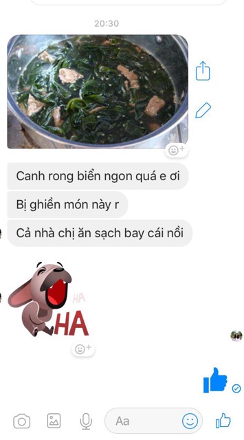 Rong biển khô nấu canh - 25g