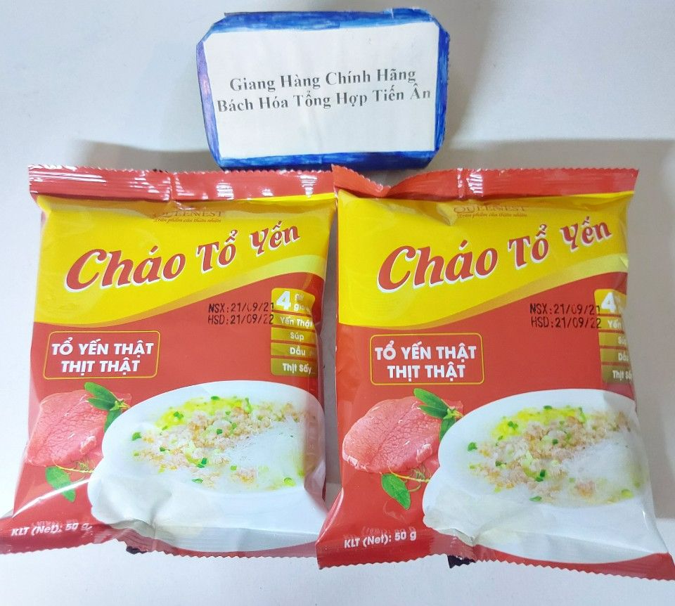 Combo 2 gói cháo tổ yến queenest 50g