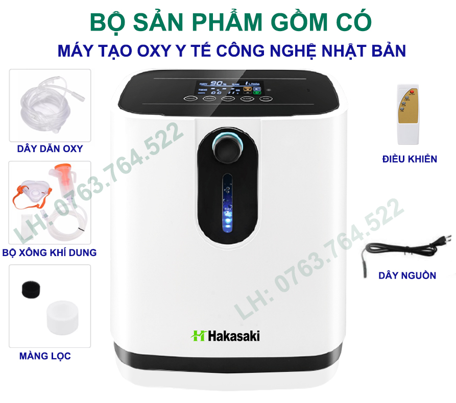 MÁY TẠO OXY Y TẾ TẠI NHÀ 7 LÍT