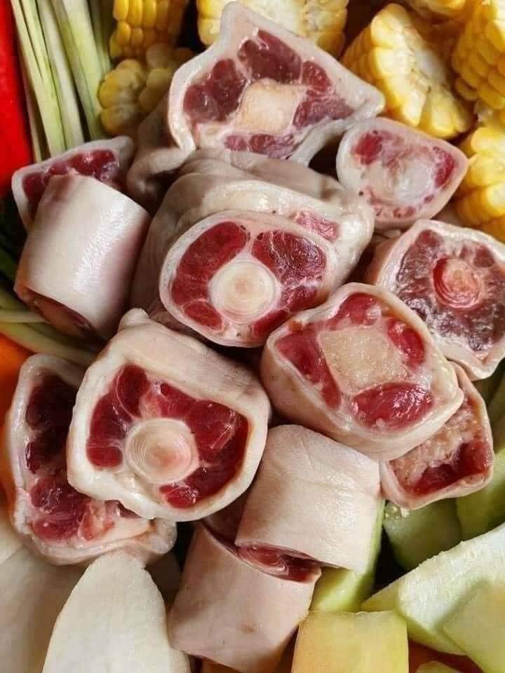 1Kg Đuôi Bò Cắt Khúc Mềm Ngon (Hỏa Tốc 2H HCM)