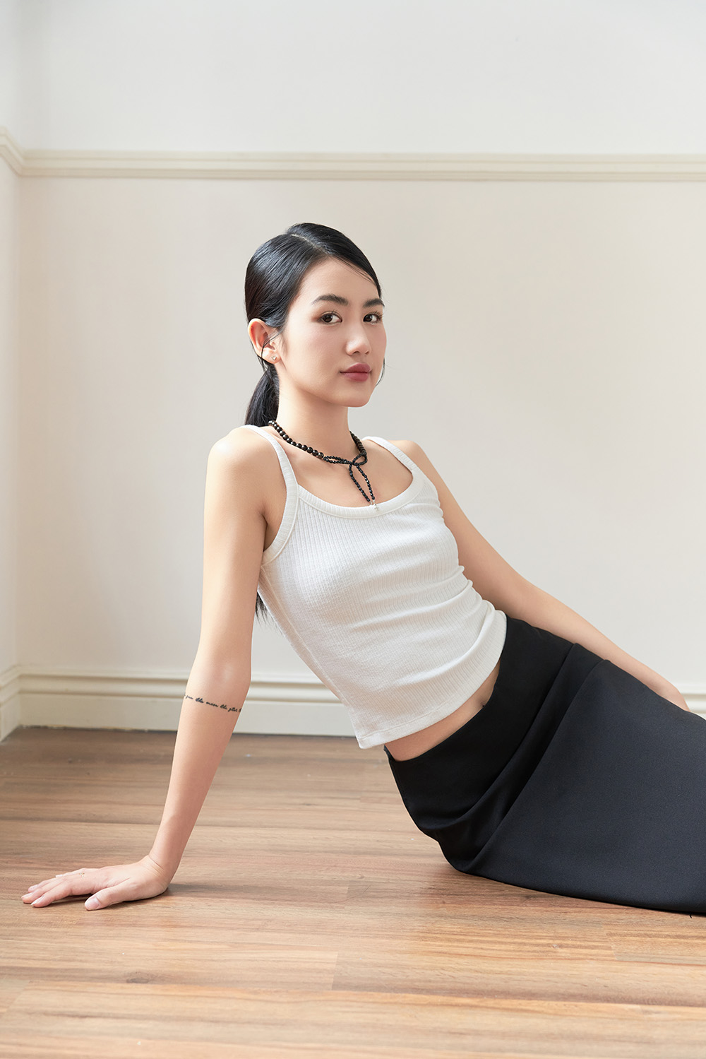 DOTTIE -  Áo thun hai dây căn bản - T0667
