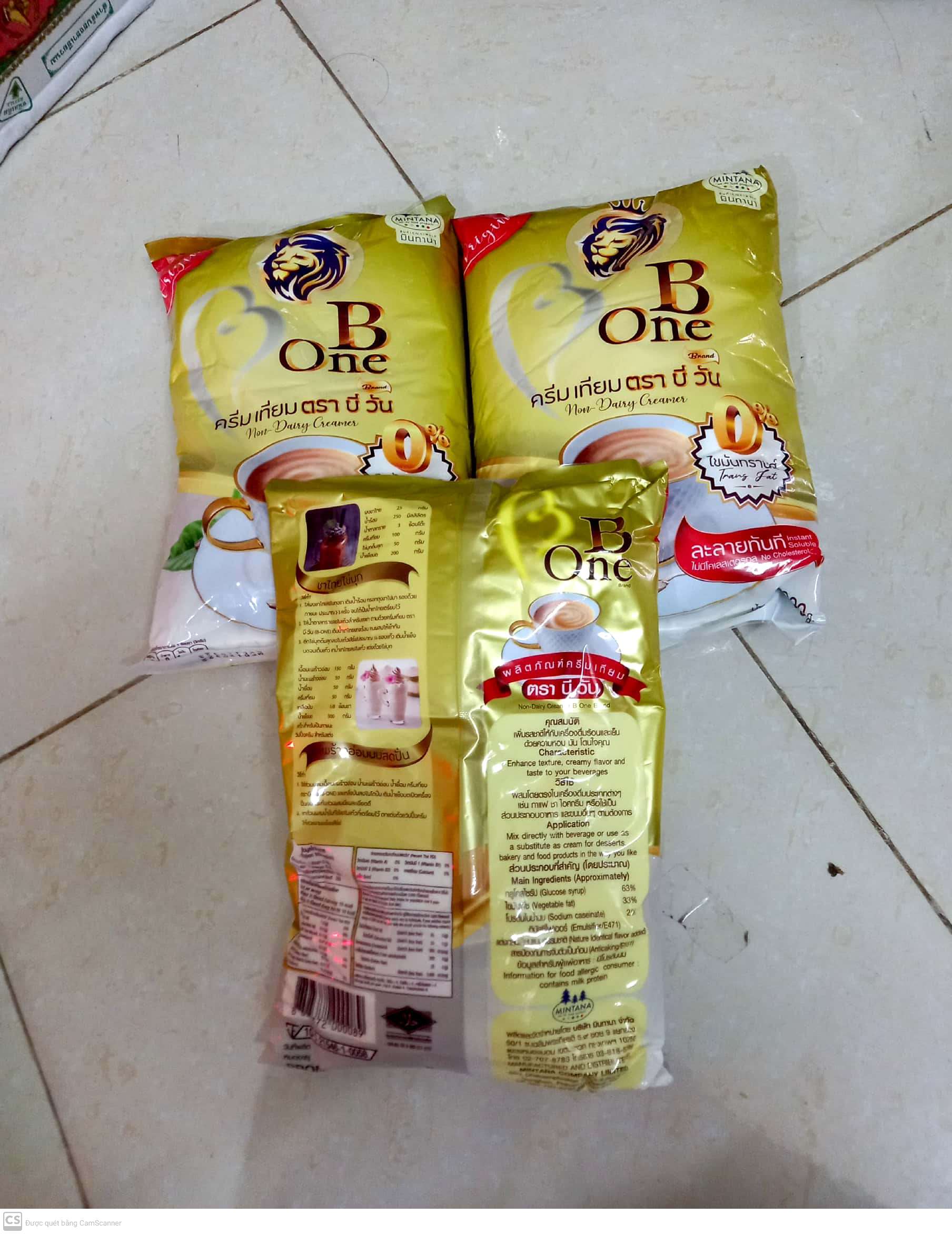 Bột Kem Béo Pha Trà Sữa Thái Lan B One Bone 1kg (DATE lun mới)