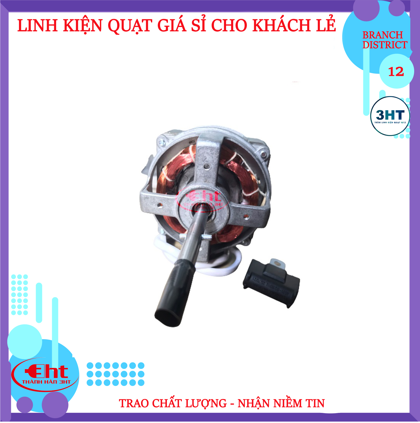 Moter Thay Thế Quạt Senko - Asia