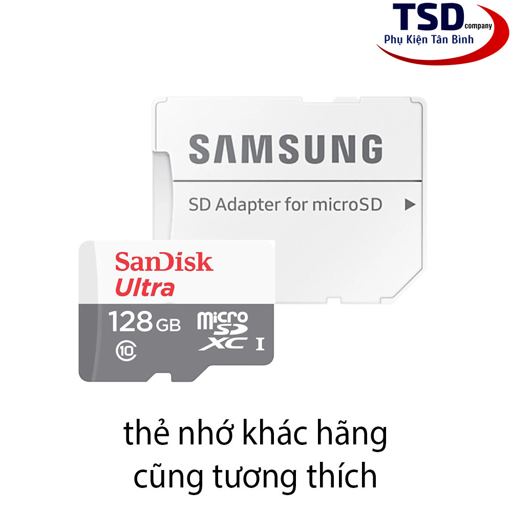Adapter Thẻ Nhớ Chuyển Đổi Thẻ Nhớ Micro SD Sang Thẻ SD Chính Hãng