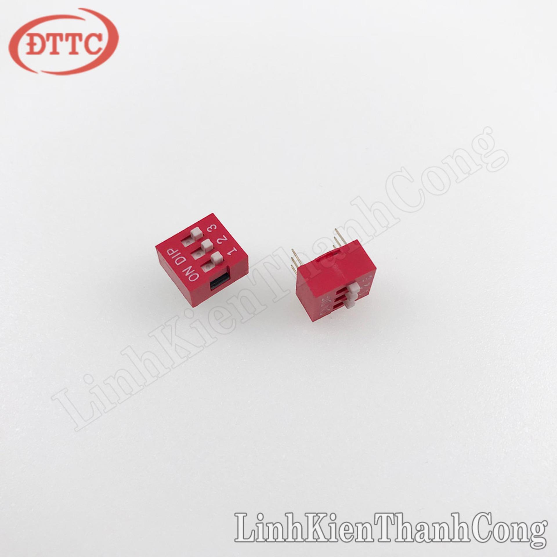 Công Tắc Bit 3P (3 Số) Màu Đỏ