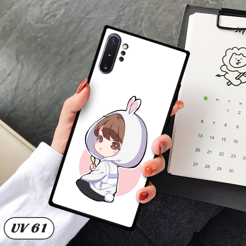 Ốp điện thoại SAMSUNG GALAXY NOTE 10 PLUS - lưng nhám viền dẻo