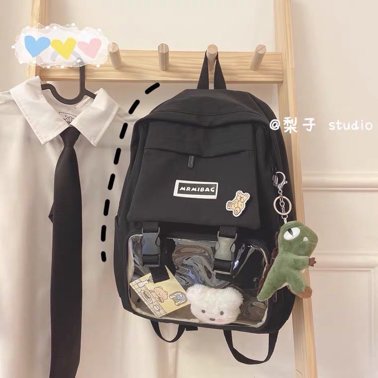 [HCM]balo dù phối túi trong