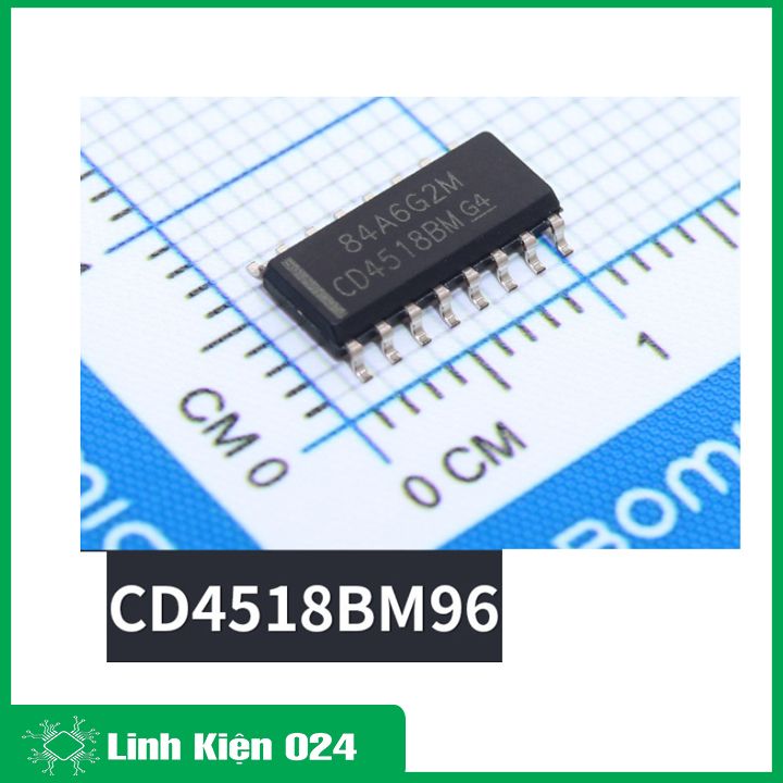 IC CD4518BE SOP16/DIP16 đếm lên BCD kép