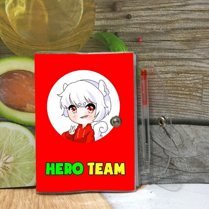 Sổ tay Hero Team (Tặng kèm cây bút viết)