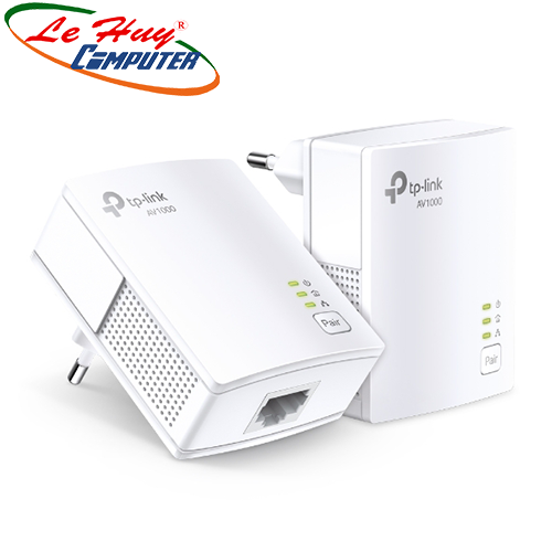 Bộ chuyển đổi internet tp-link tl-pa7017 kit qua đường dây điện gigabit av 1000mbps