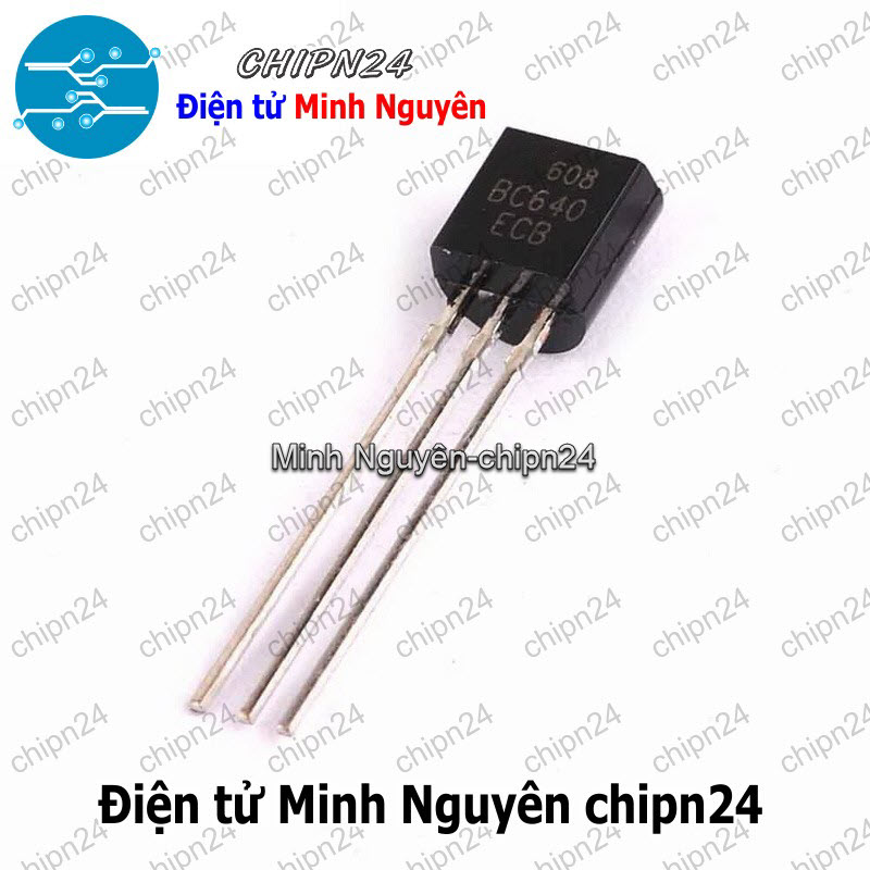 [5 con] (KT1) Transistor BC640 TO-92 1A 80V PNP (BC 640) - HH004963