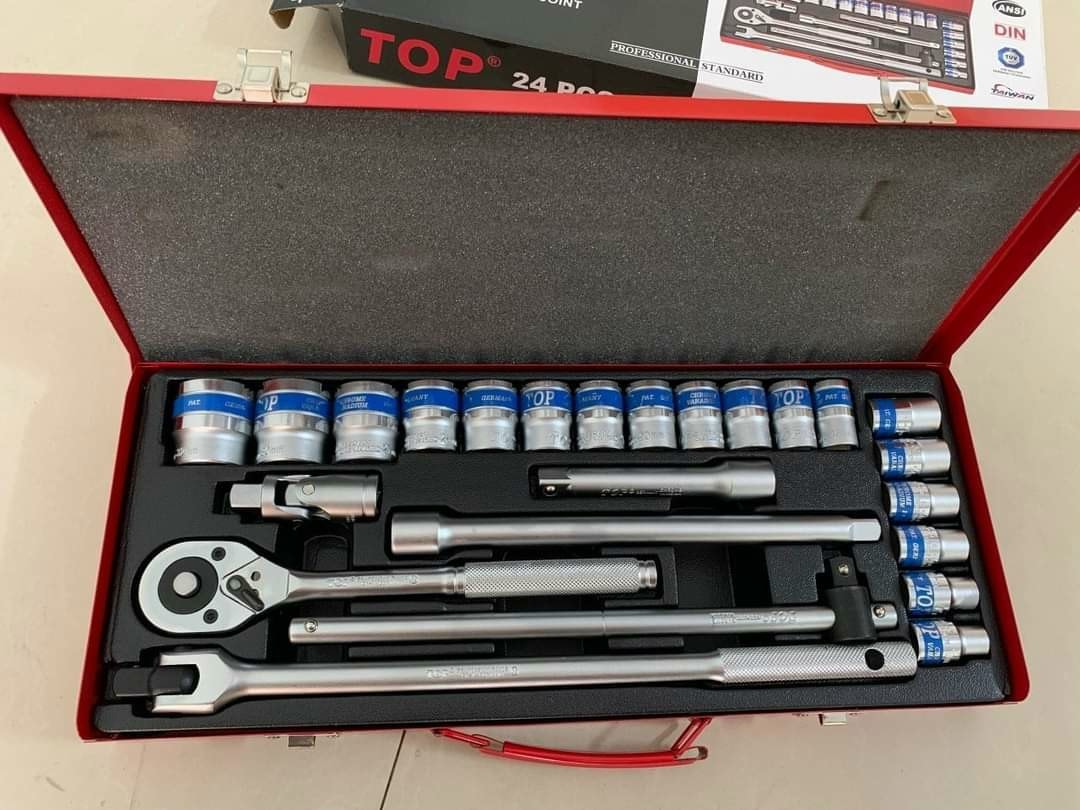 [HÀNG CHÍNH HÃNG] [ẢNH THẬT] bộ khẩu 1/2 - 24 chi tiết Top xịn [ CHO KHÁCH XEM HÀNG]