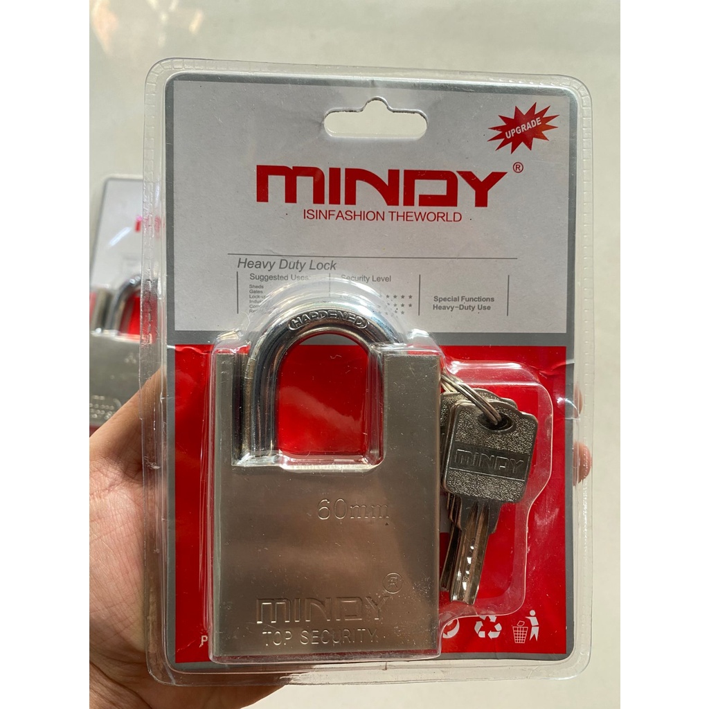 Ổ khoá chống cắt MINDY 60mm cao cấp