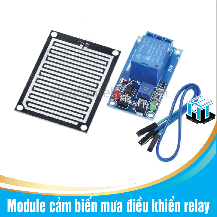 1 Cái Module cảm biến mưa điều khiển relay