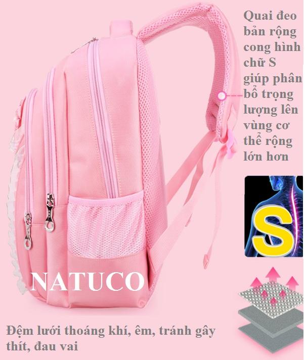 Ba lô đẹp cho bé gái cấp 1, cấp 2 (size lớn)