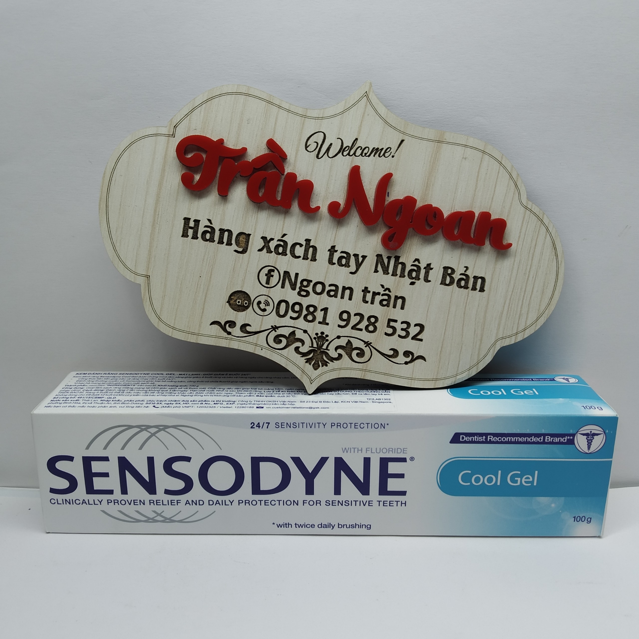 Kem Đánh Răng Sensodyne Cool Gel - Tuýp 100g