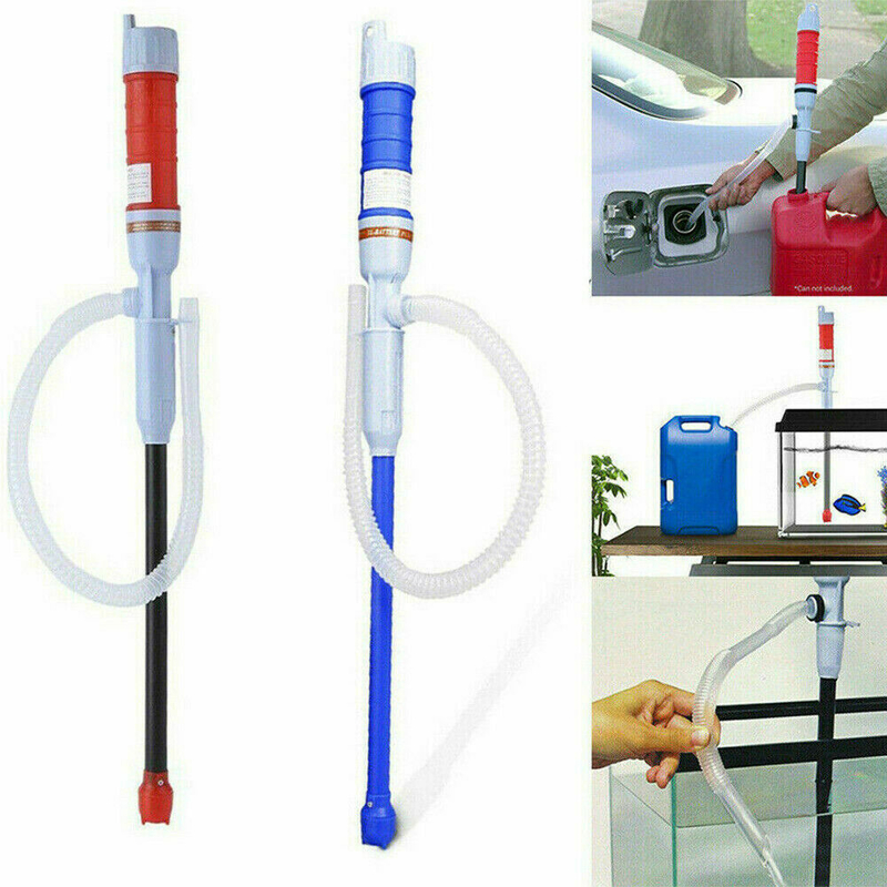Bơm hút tự động nước, rượu, xăng dầu, chất lỏng, hóa chất đủ loại - loại Mini chạy pin tự động chỉ 1 nút bấm