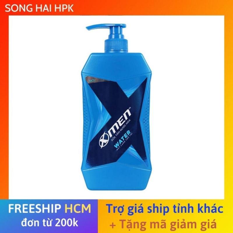 Sữa tắm nước hoa X-Men Water - Hương thơm Aqua mát lạnh 650g Songhaihpk cao cấp