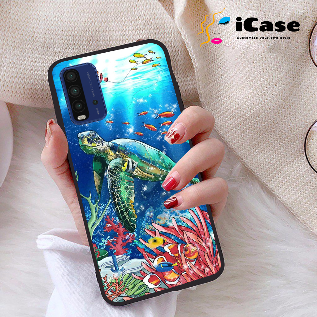 Ốp lưng Xiaomi Poco M3 viền dẻo TPU BST Sea