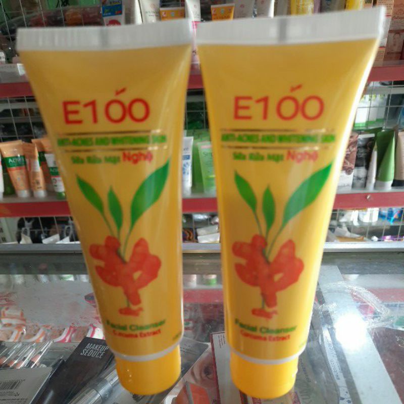 Sữa rửa mặt e100 nghệ 100ml