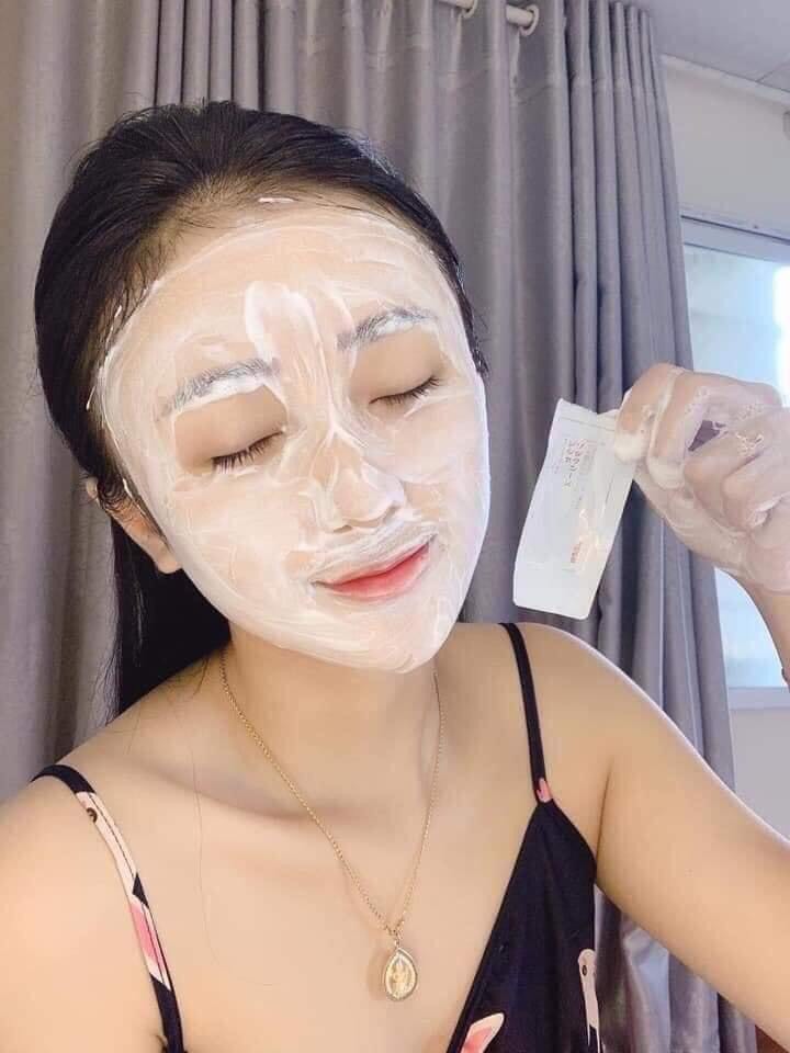 Mặt Nạ Ủ Trắng Nhau Thai- Mờ Thâm- Trắng Da