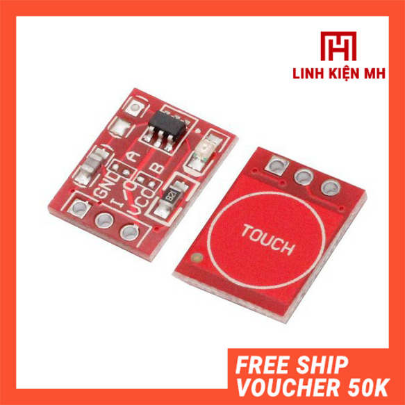 Module Cảm Ứng 1 Chạm Điện Dung TTP223B Mini