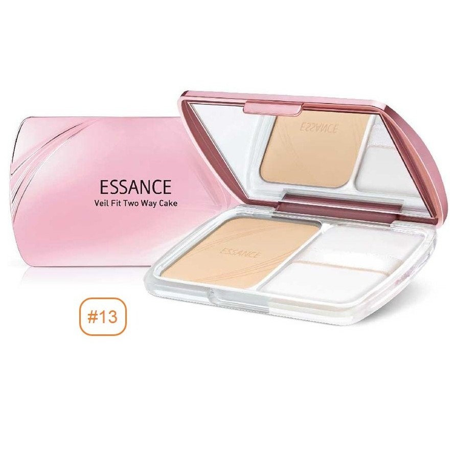 [#13 Da Sáng che phủ hoàn hảo] Phấn nền dưỡng trắng siêu mịn lâu trôi Essance White Fit Two Way Cake SPF40/PA++ 7g