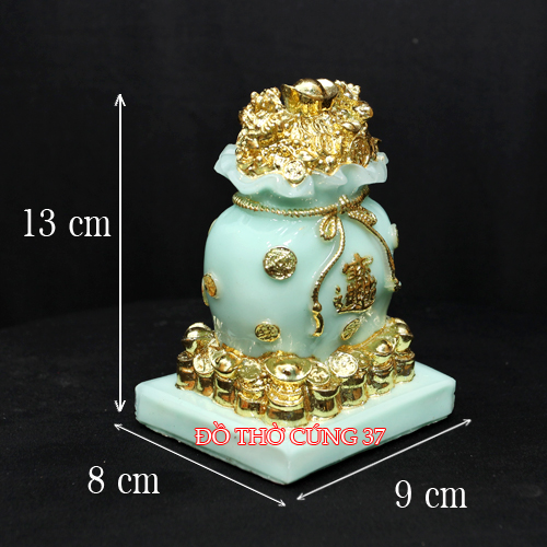 [ Size nhỏ ] TÚI KIM BẢO PHONG THỦY [ BỘT ĐÁ + NHỰA COMPOSITE ]