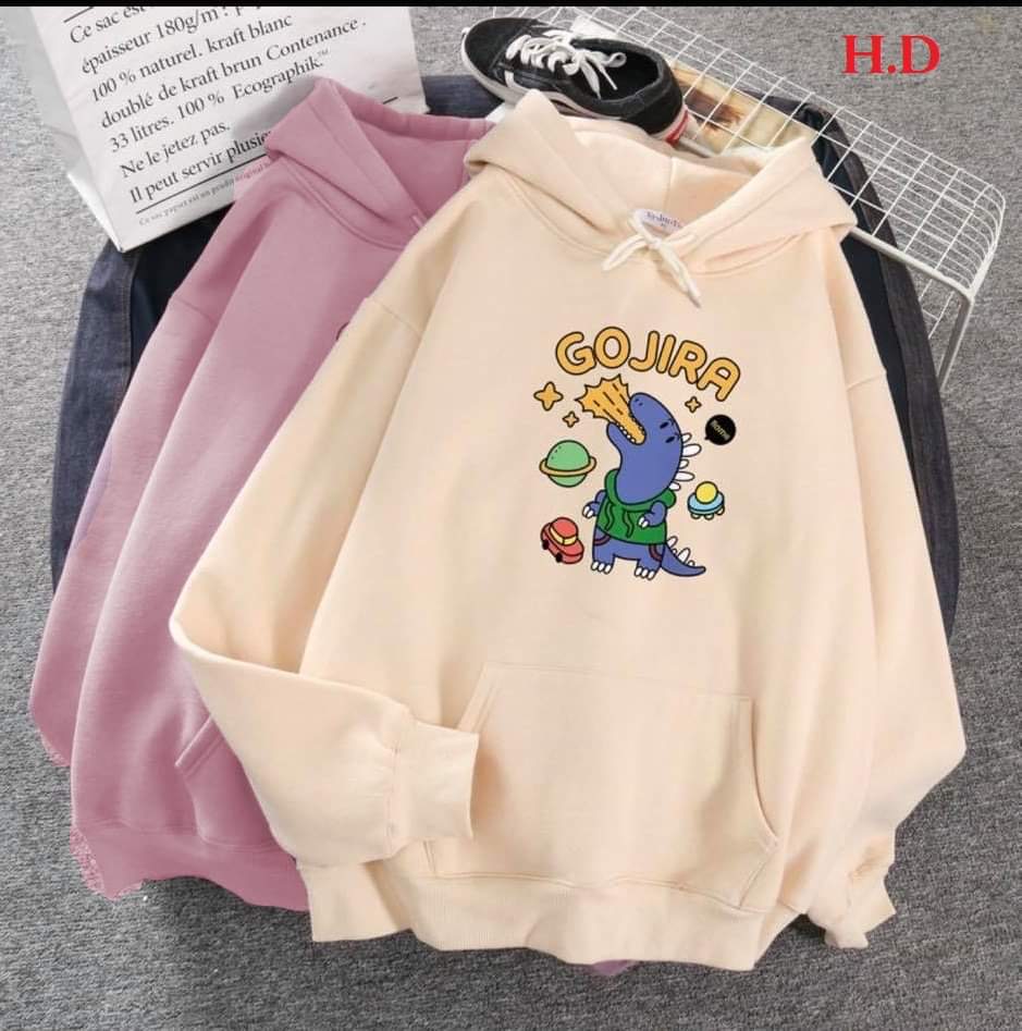 Áo hoodie khủng long Goria HDA1020