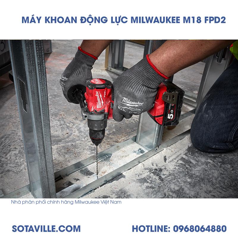 MÁY KHOAN MILWAUKEE M18 FPD2-502C