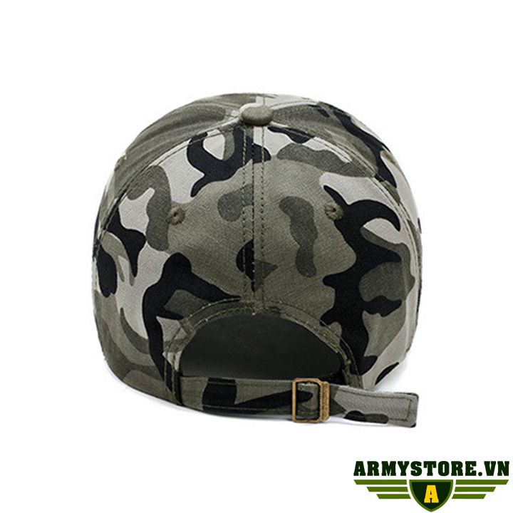 [HCM]Nón lưỡi trai lính US.Army ARM-1133 (Rằn ri)