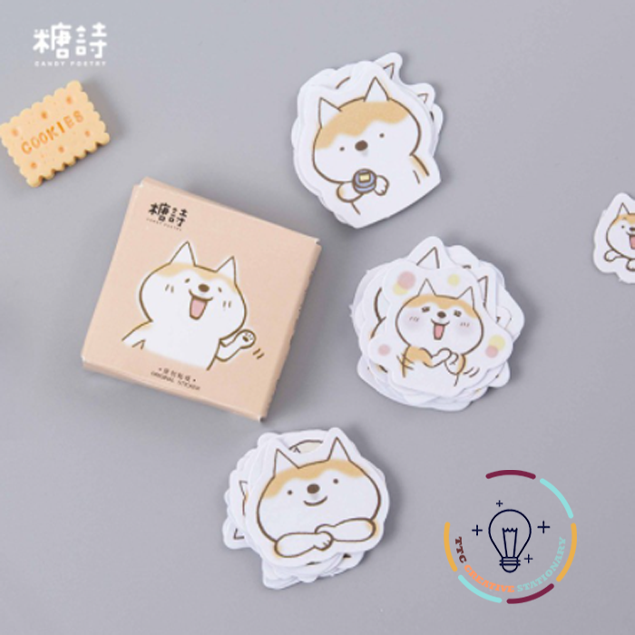 Hộp Miếng Dán Sticker Trang Trí Nhiều Mẫu Lựa Chọn