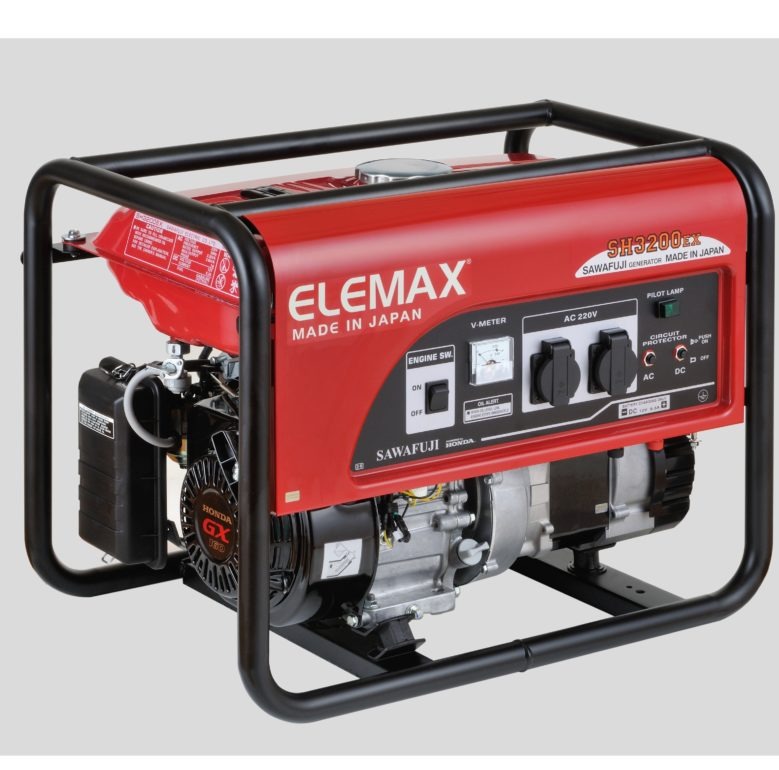 Máy Phát Điện Chạy Xăng 2.2KVA Elemax SH3200EX