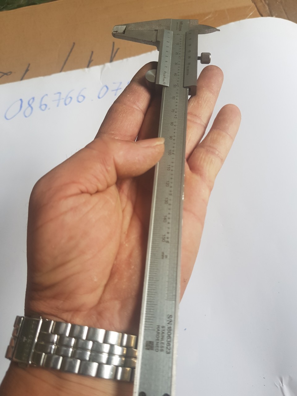 thước kẹp,thước cặp cơ khí hàng nhật bãi(loại 150mm)