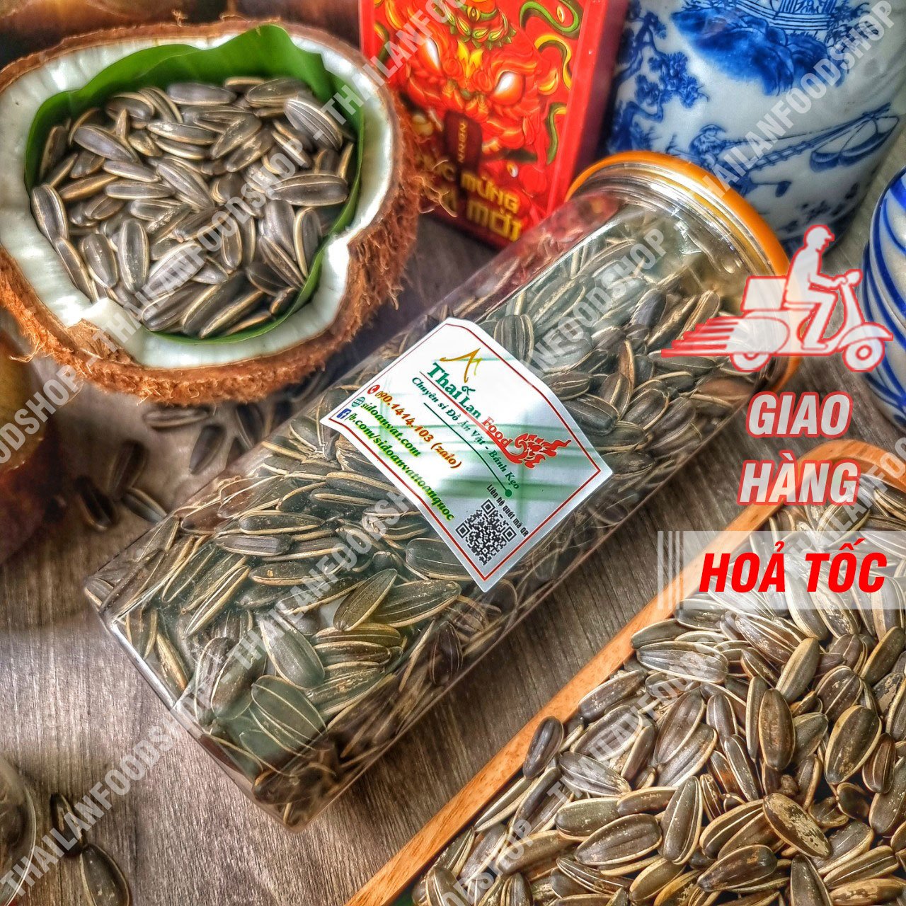 Hạt Hướng Dương Duy Ký Túi 1kg