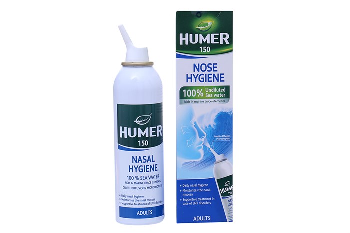 Xịt muối biển humer cho người lớn lọ 150ml