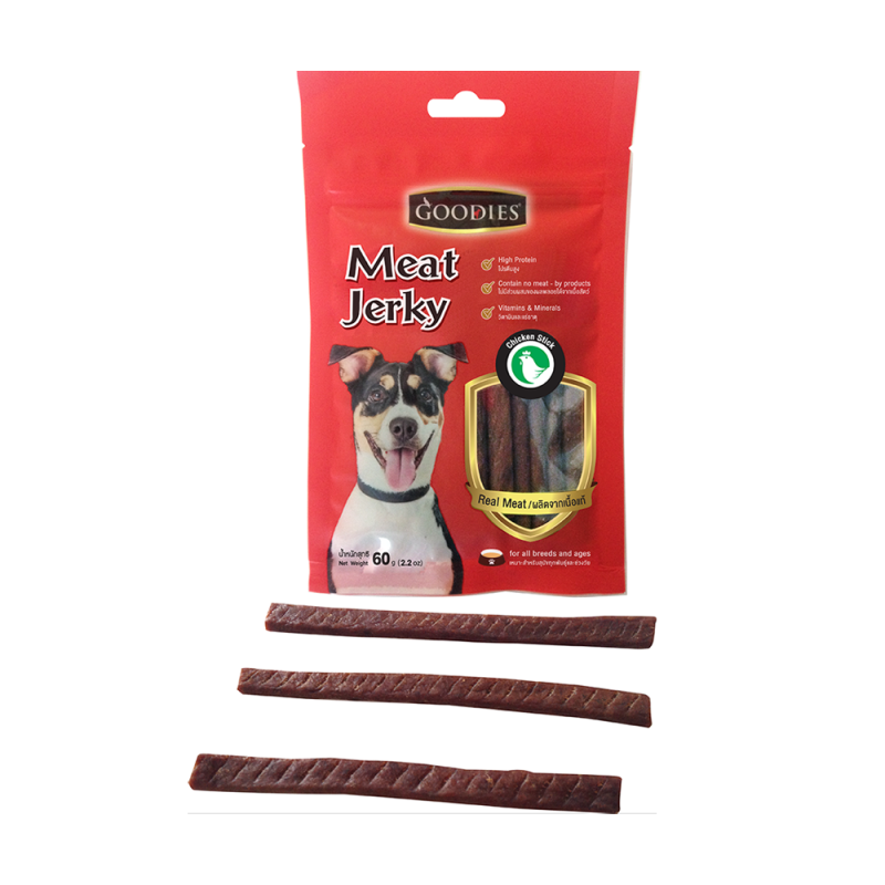 Thịt gà sấy khô dạng que 60g (Goodies)