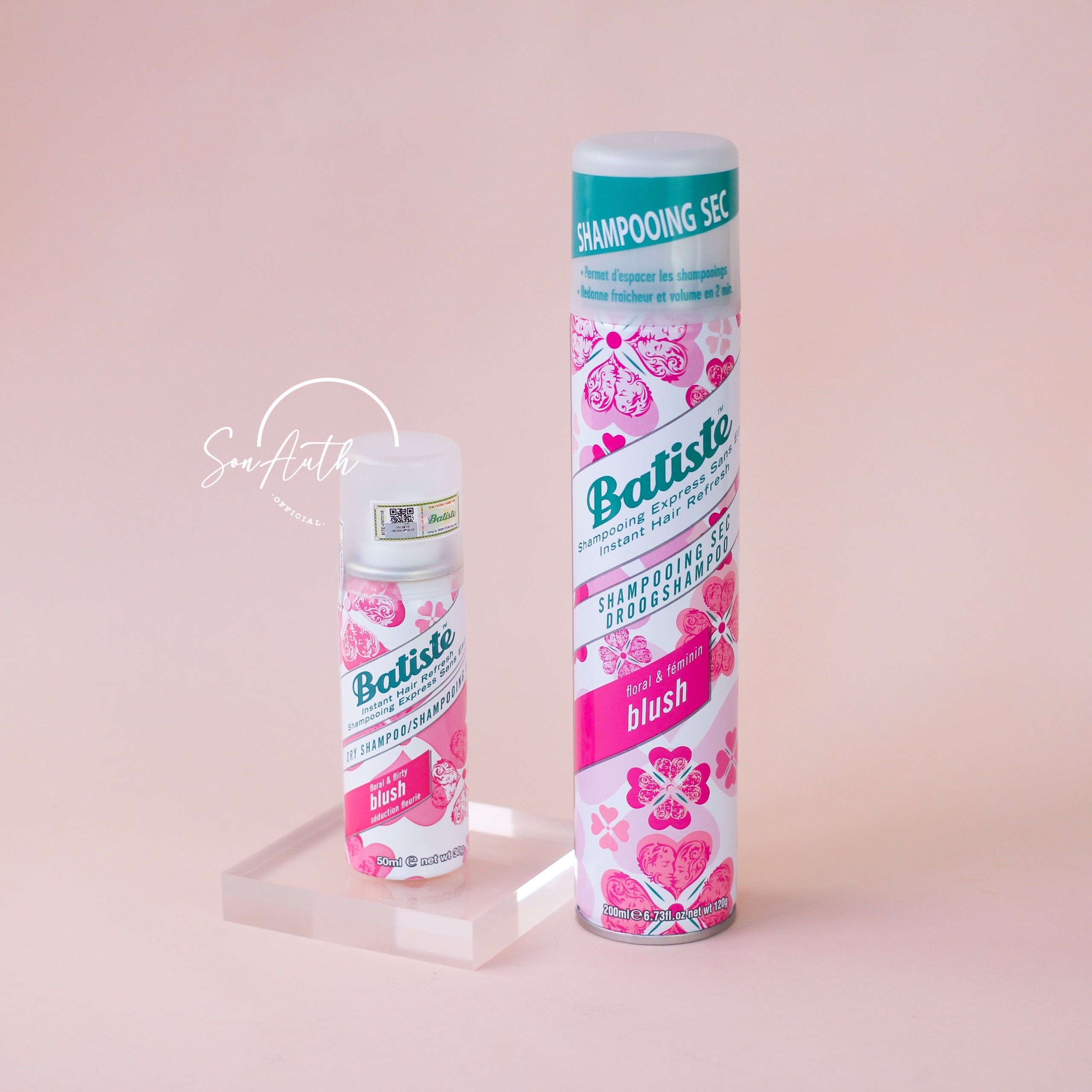 Dầu gội khô Batiste Dry Shampoo 200ml