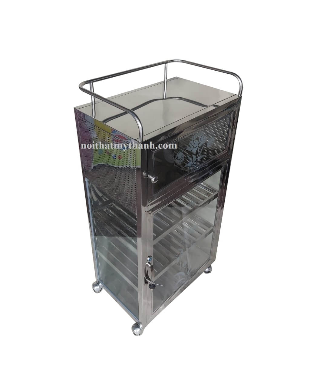 tủ chén inox ic611