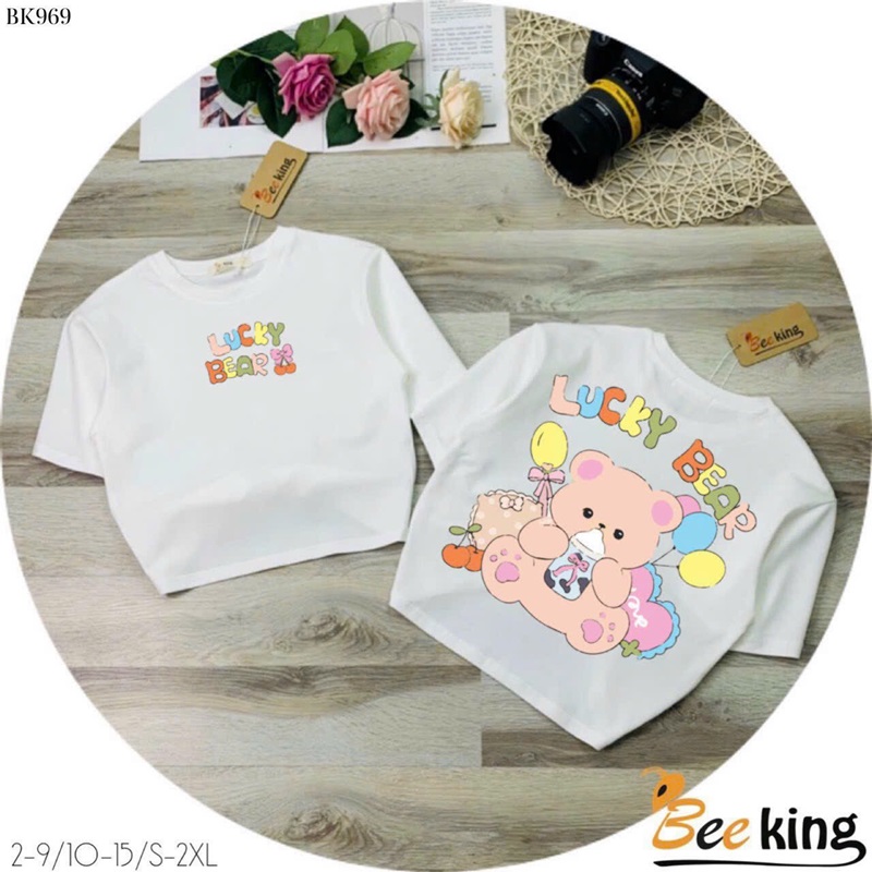 Áo crop top bé gái hiphop , áo thun hiphop Trang 25 kids- AA009