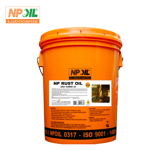 NPOIL - Dầu chống gỉ NP RUST OIL - Xô 18 Lít