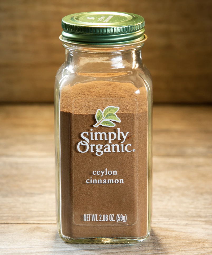Bột quế Simply Organic Ground Ceylon Cinnamon 59g