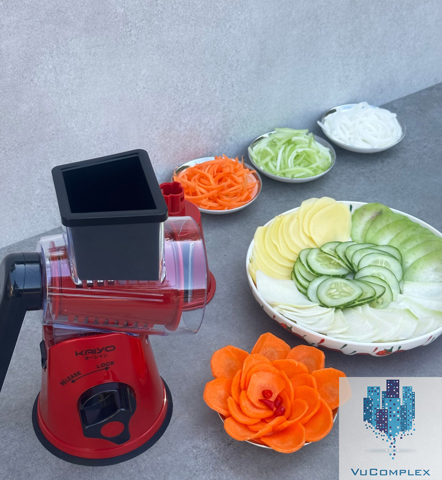 Kaiyo Japanese Kaiyo vegetable slicer with 2 blades food processor multi-functional genuine